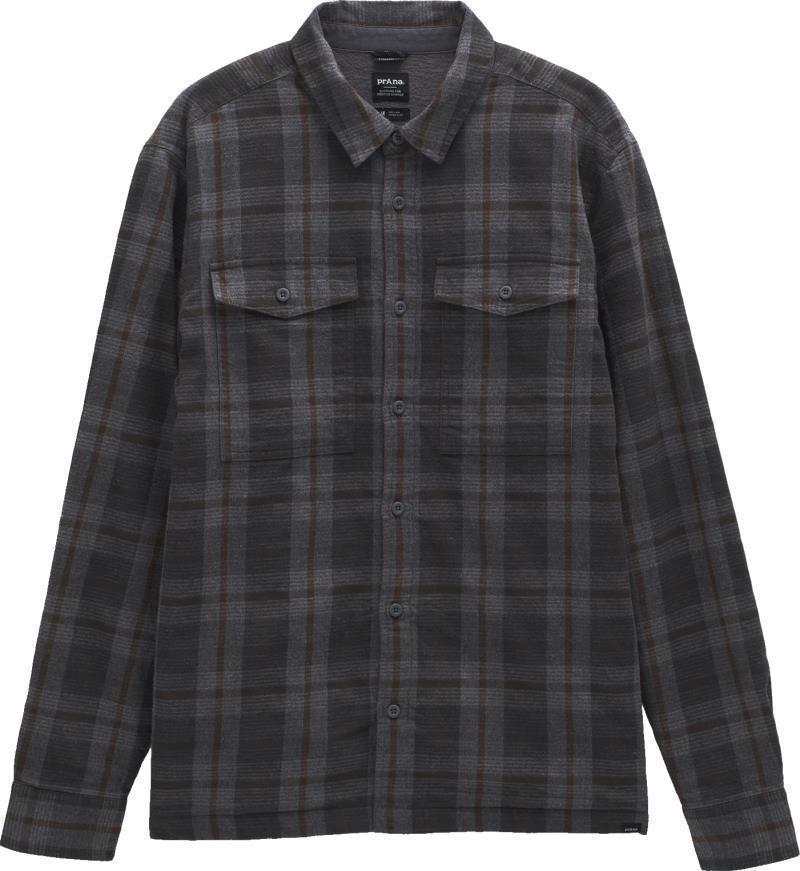 Copper Skies Lined Flannel - Mens - Flint Heather 1