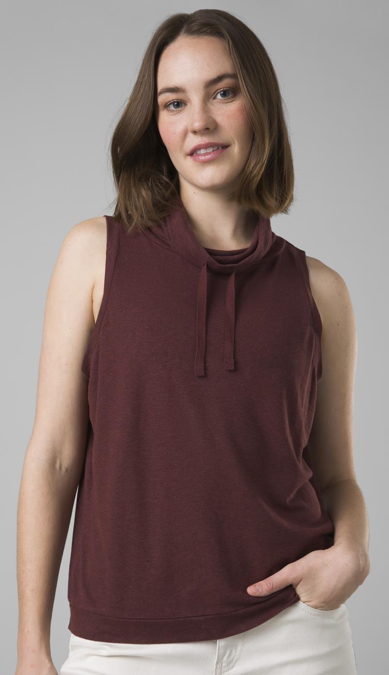 Cozy Up Barmsee Tank - Womens - Cacao Heather 2