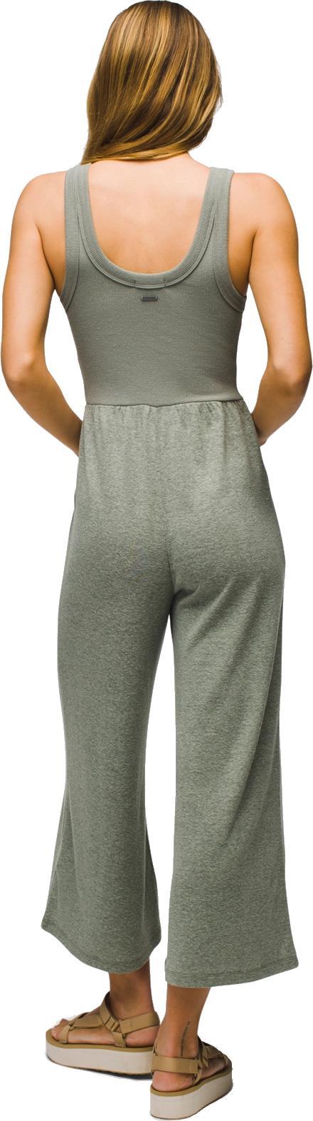 Cozy Up Bayjour Jumpsuit - Womens - Juniper Green Heather 3