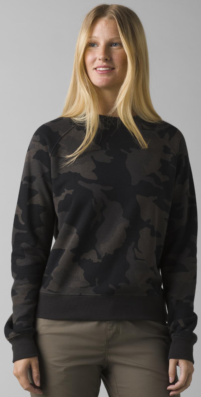 Cozy Up Sweatshirt - Womens - Black Camo 2