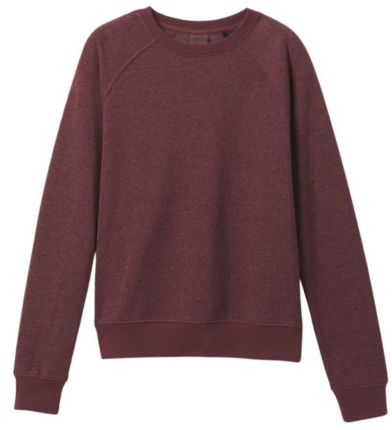 Cozy Up Sweatshirt - Womens - Maroon Heather 1