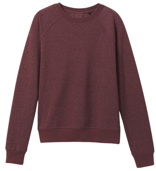 Cozy Up Sweatshirt - Womens - Maroon Heather 1