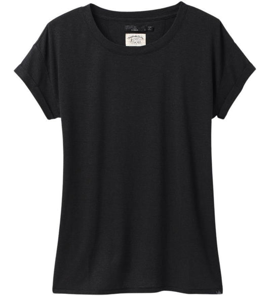 Cozy Up T-Shirt - Womens - Black 1