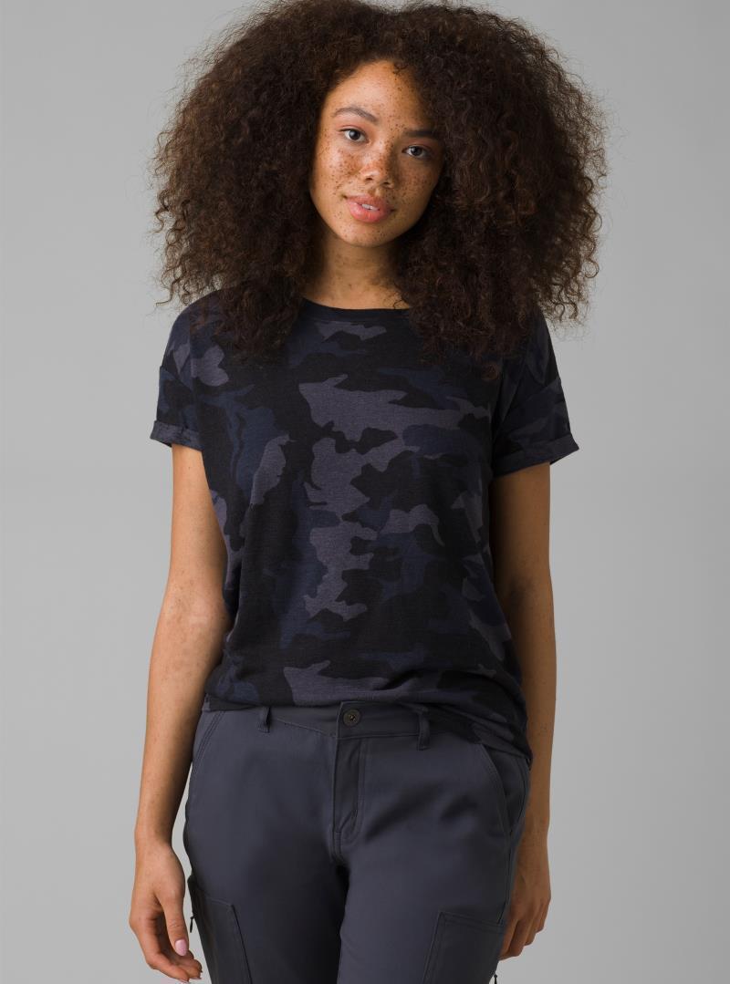 Cozy Up T-Shirt - Womens - Nautical Camo 2