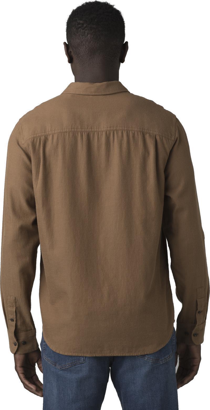 Dolberg Flannel Shirt - Slim - Mens - Sepia Heather 3