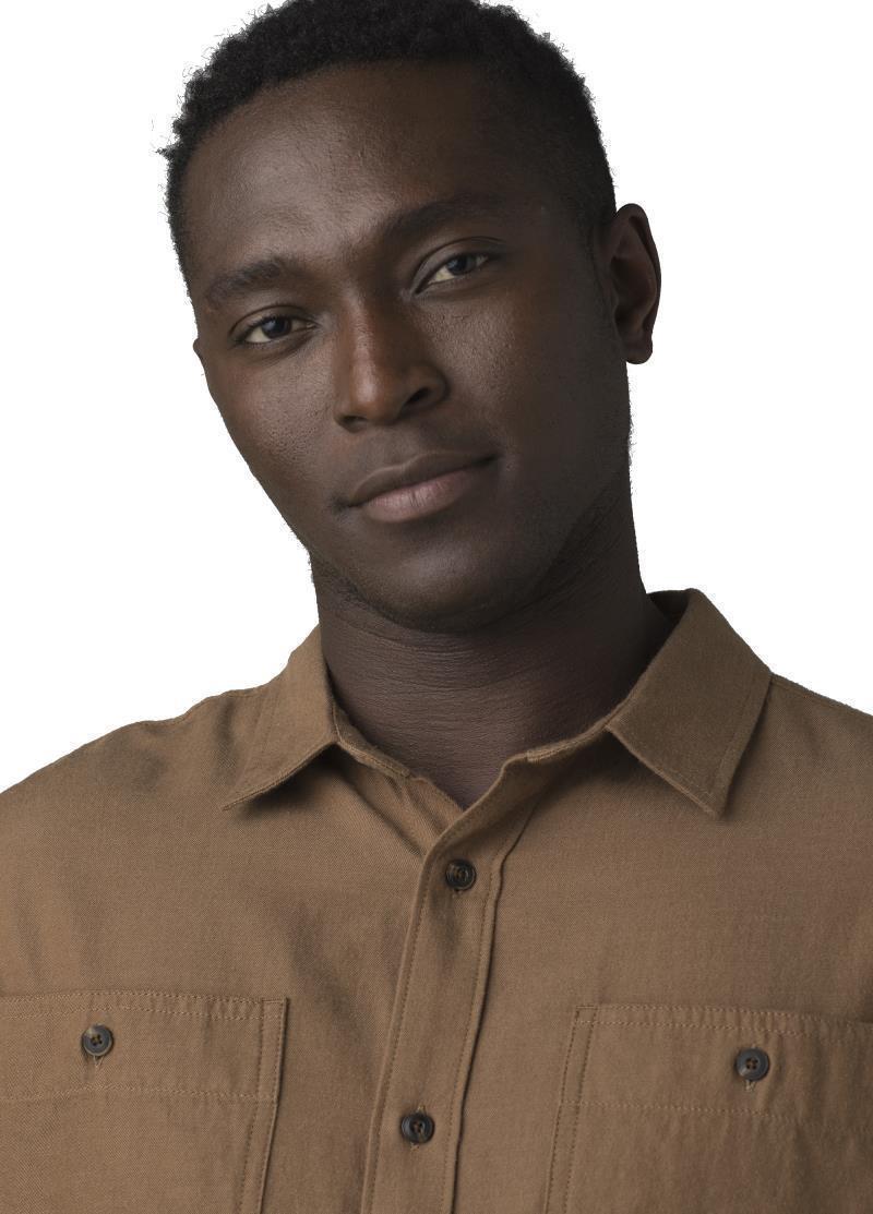 Dolberg Flannel Shirt - Slim - Mens - Sepia Heather 4