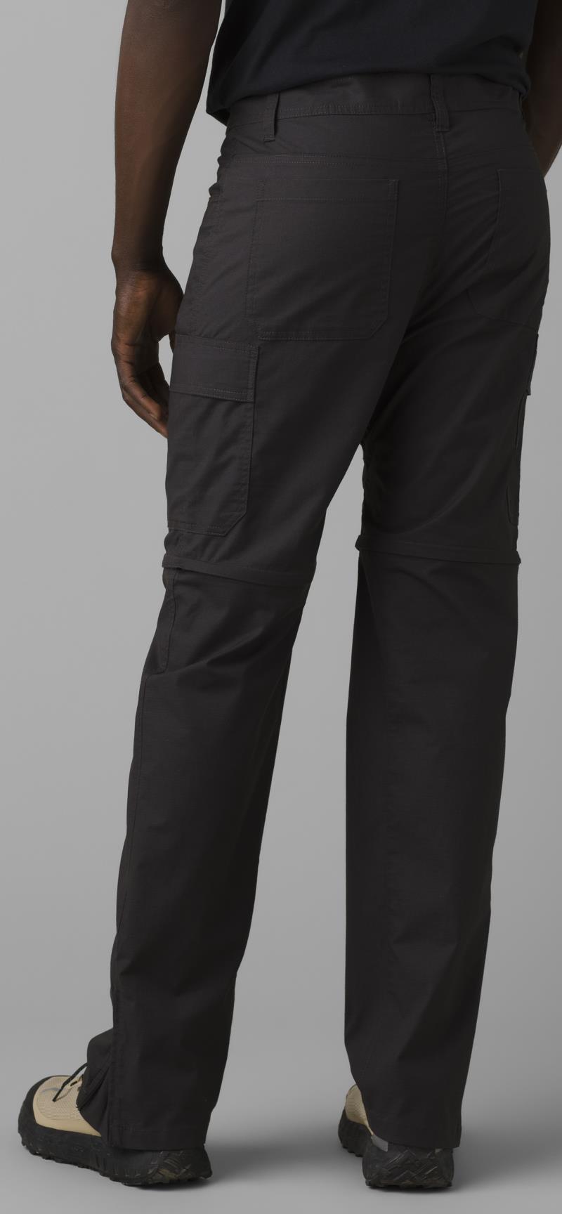 Double Peak Convertible Pants, 32" Inseam - Mens - Charcoal 3