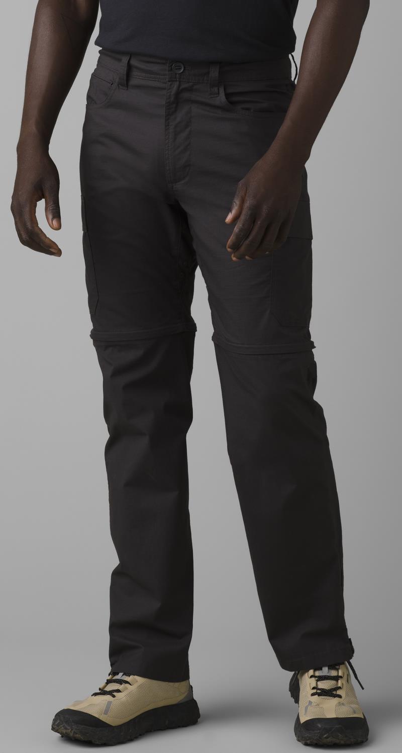 Double Peak Convertible Pants, 34" Inseam - Mens - Charcoal 2