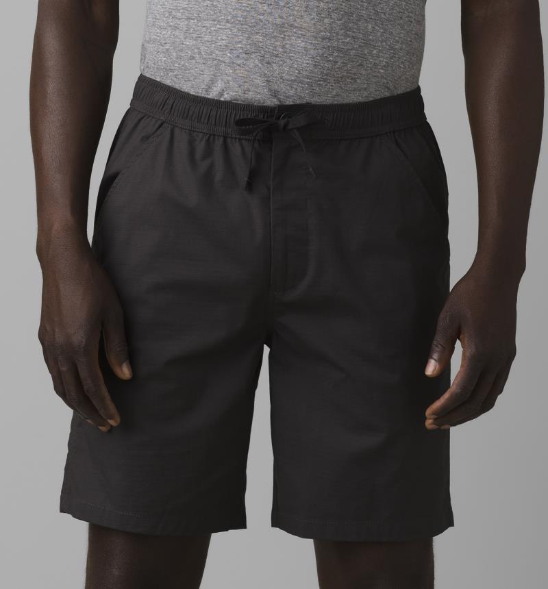 Double Peak E-Waist Shorts, 8" Inseam - Mens - charcoal 1