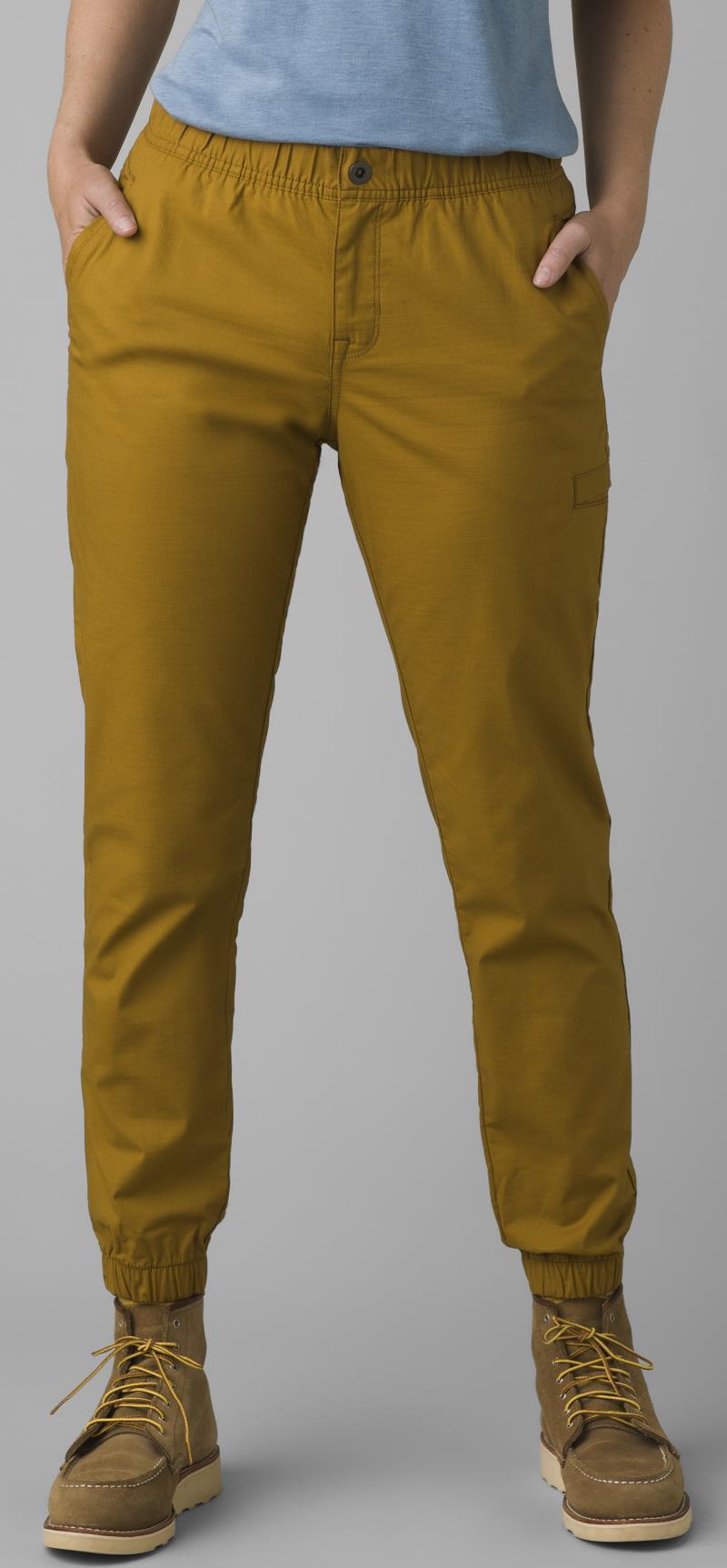 Double Peak Joggers - Womens - antique bronze 1