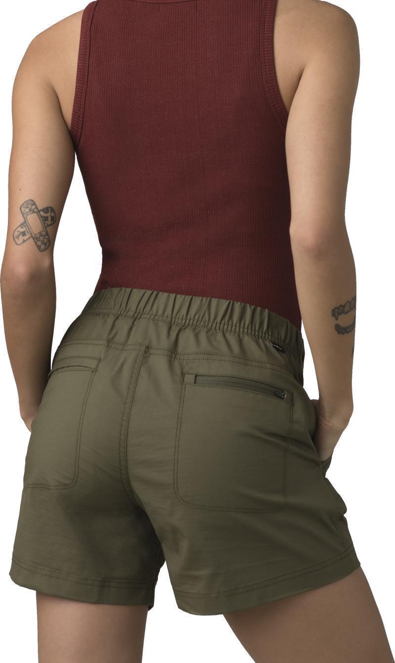 Double Peak Shorts, 5" Inseam - Womens - Cargo Green 3