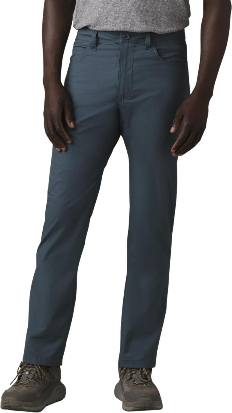 Double Peak Slim Pants, 32" Inseam - Mens - grey blue 1