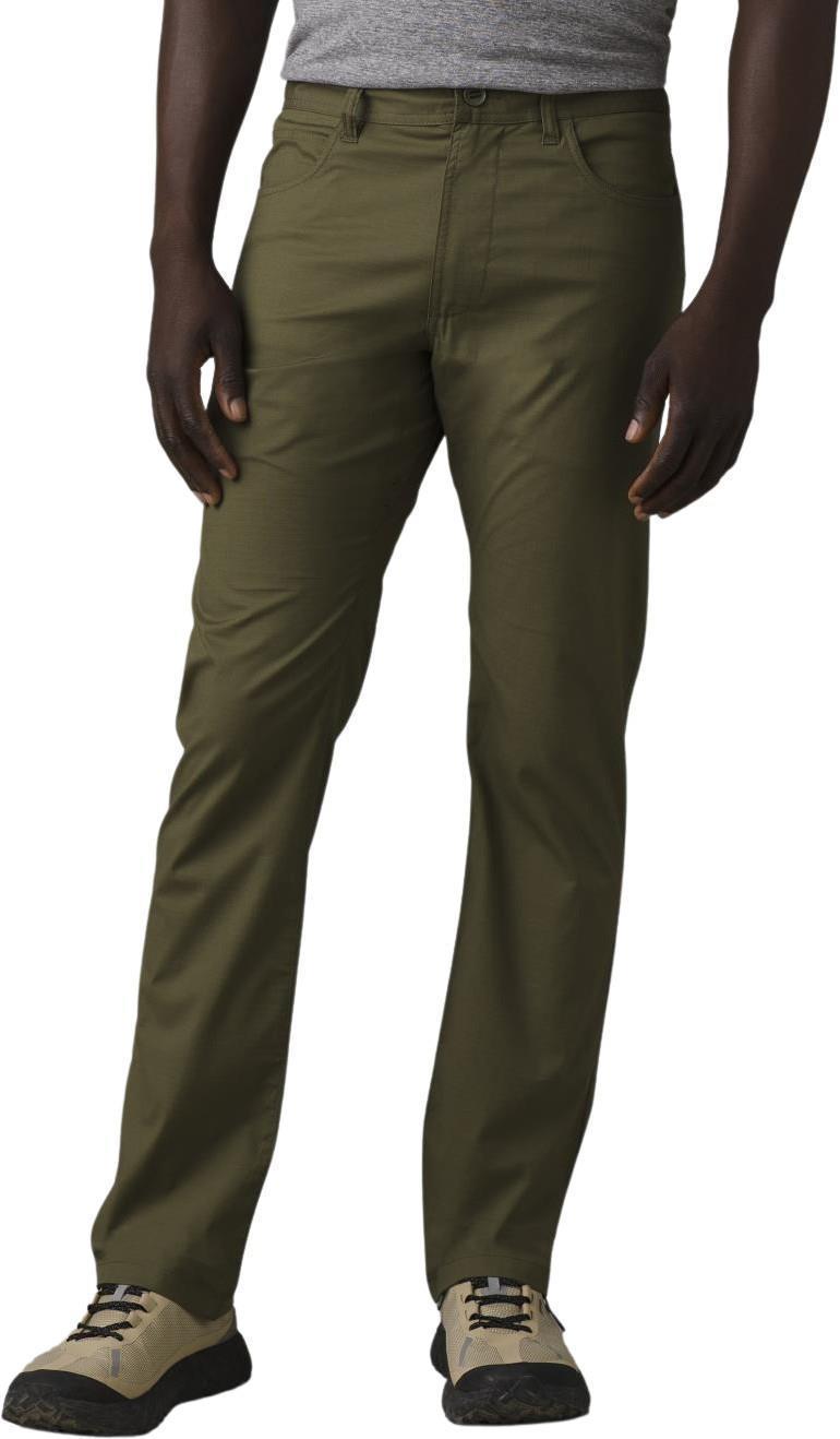 Double Peak Slim Pants, 34" Inseam - Mens - cargo green 1