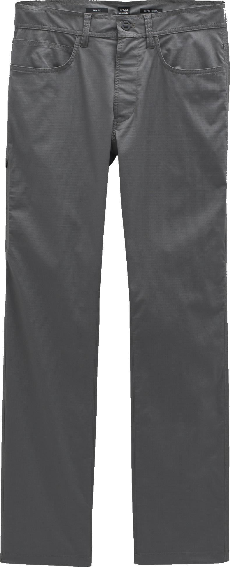 Double Peak Slim Pants, 34" Inseam - Mens - grey blue 1
