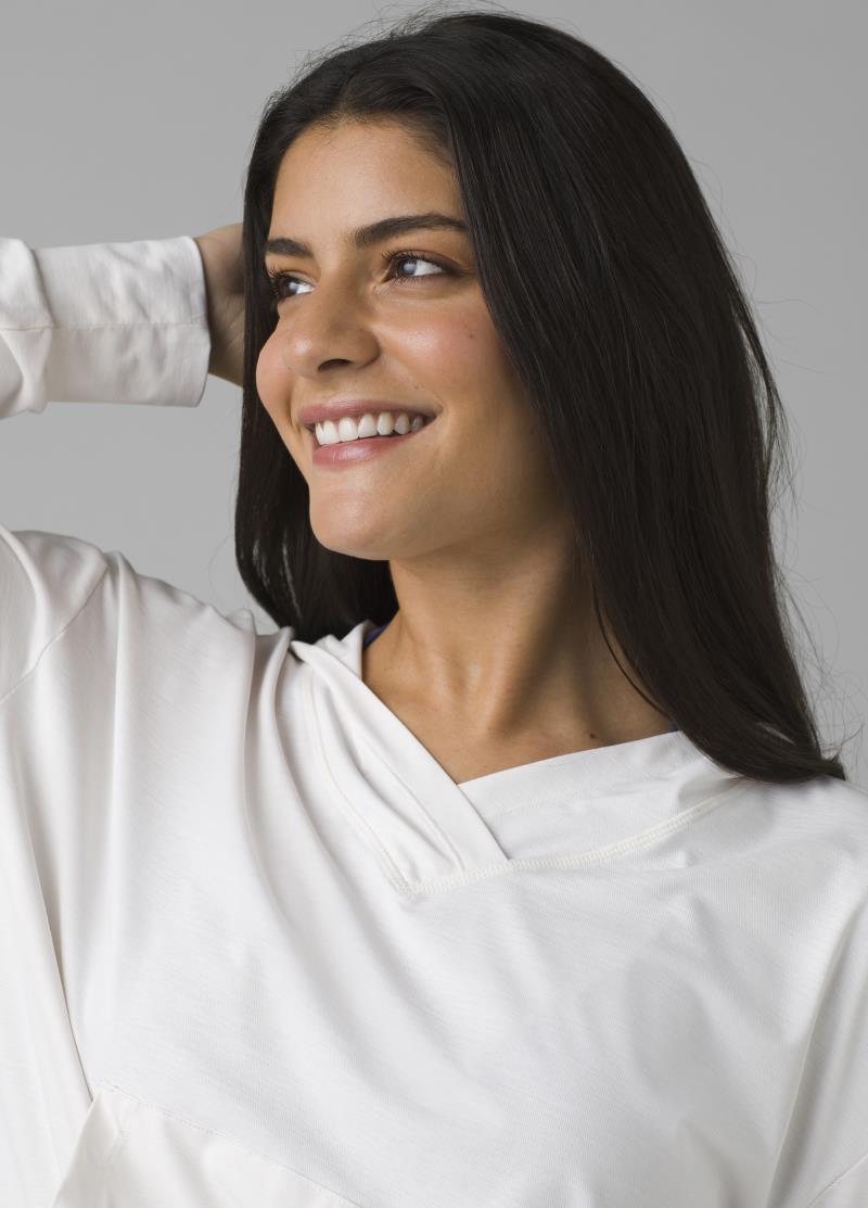 Eileen Hoodie - Womens - White 4