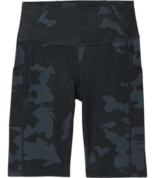 Electa Shorts II, 10" Inseam - Womens - Black Camo 1