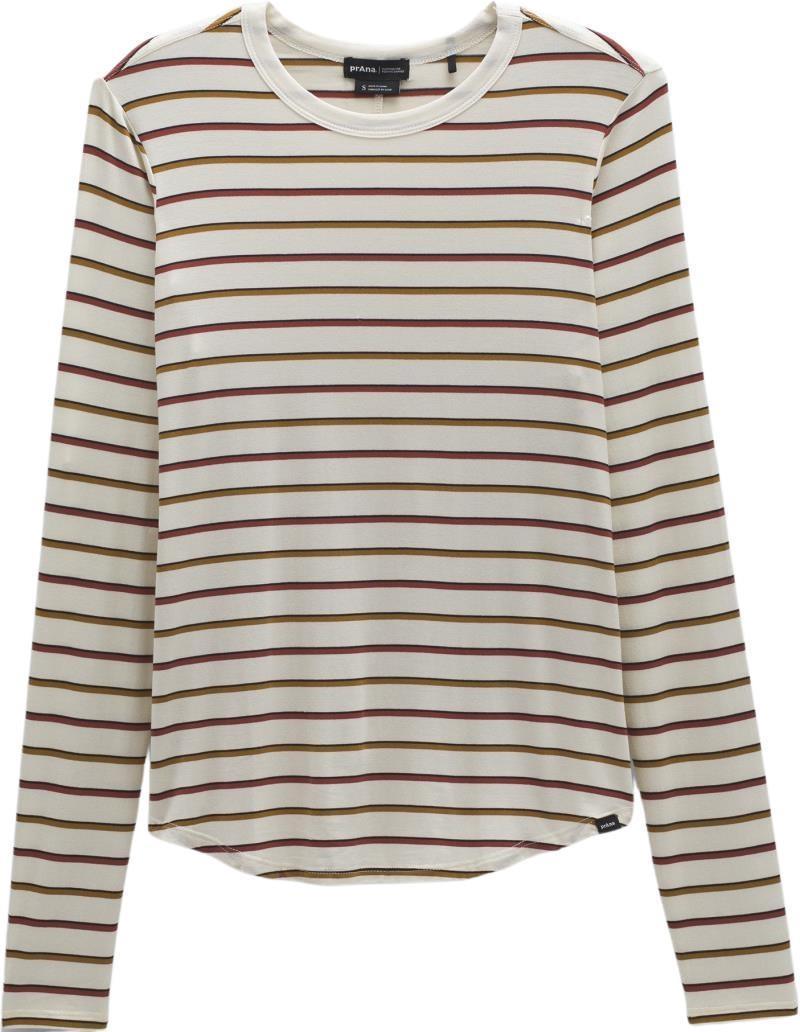 Foundation 365 LS Top - Womens - Canvas Stripe 1