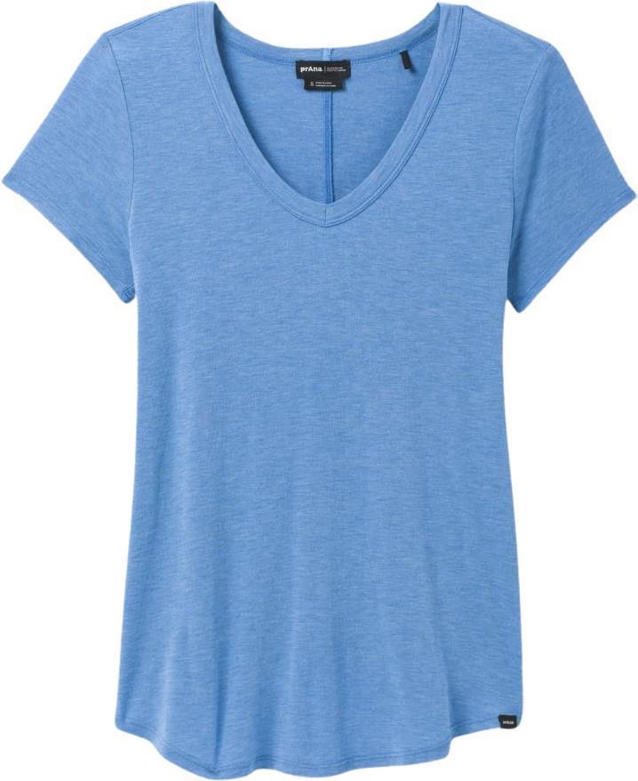 Foundation 365 V-Neck Top - Womens - Clear Sky Heather 1