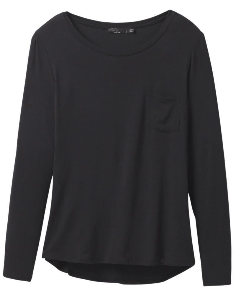 Foundation LS Crew - Womens - Black 1