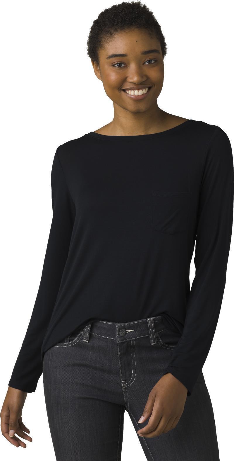 Foundation LS Crew - Womens - Black 2