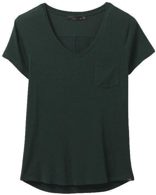 Foundation SS V-Neck - Womens - Batik Heather 1