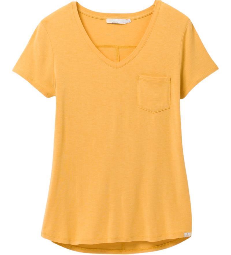 Foundation SS V-Neck - Womens - Birch Heather 1