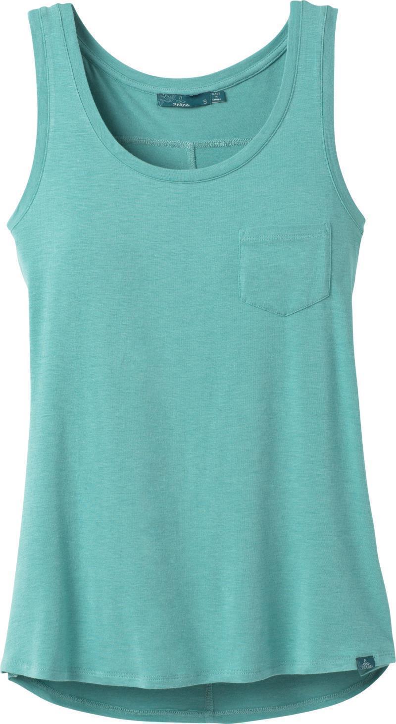 Foundation Scoop Neck Tank - Womens - Azurite Heather 1