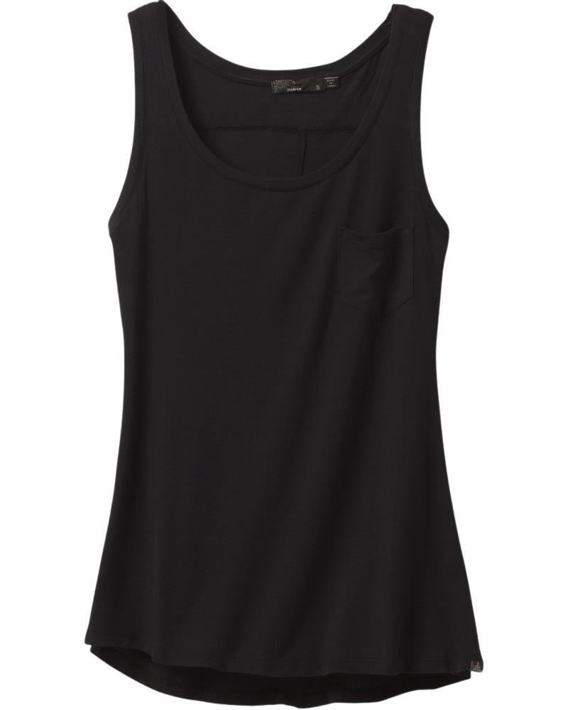 Foundation Scoop Neck Tank - Womens - Black 1