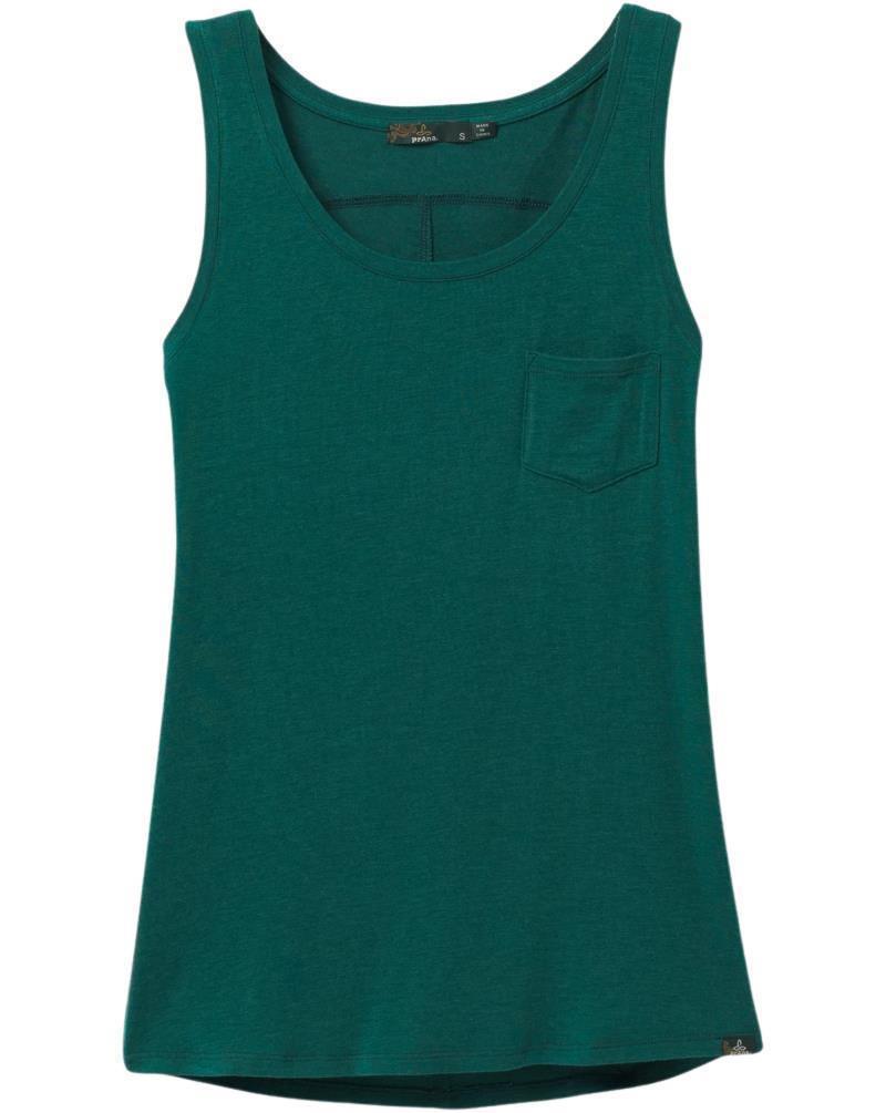 Foundation Scoop Neck Tank - Womens - Deep Pine Heather 1