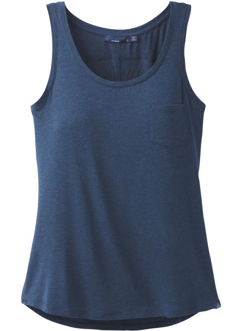 Foundation Scoop Neck Tank - Womens - Equinox Blue Heather 1