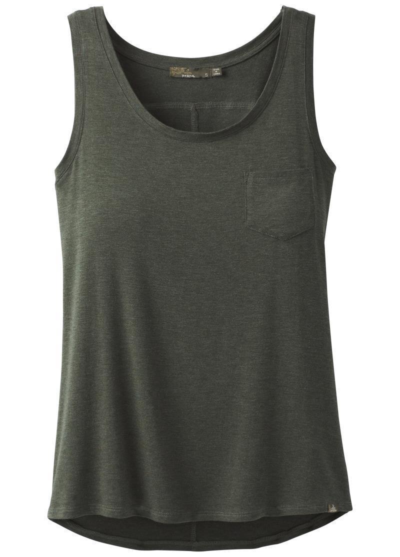 Foundation Scoop Neck Tank - Womens - Forest Green Heather 1