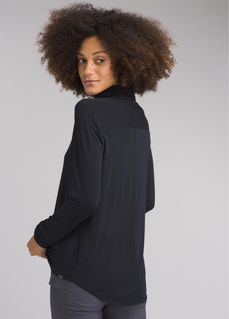 Foundation Turtleneck - Womens - Black 2