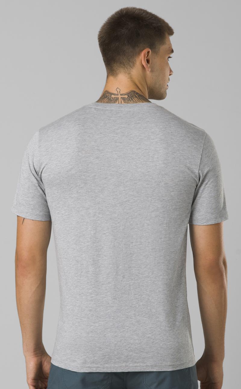 Freebird Journeyman SS Tee - Slim - Mens - Medium Heather Grey 3