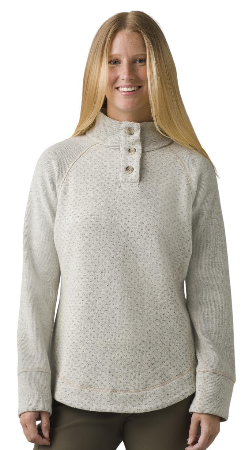 Frozen Falls Sweater - Womens - Pebble Grey 1