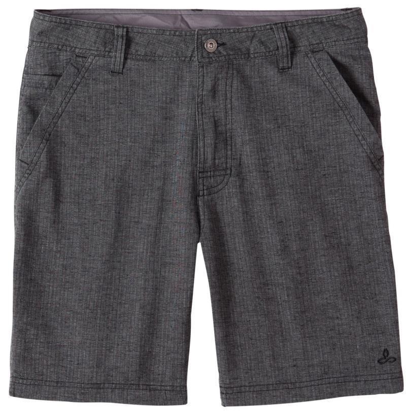 Furrow Shorts, 11" Inseam - Mens - Black Herringbone 1