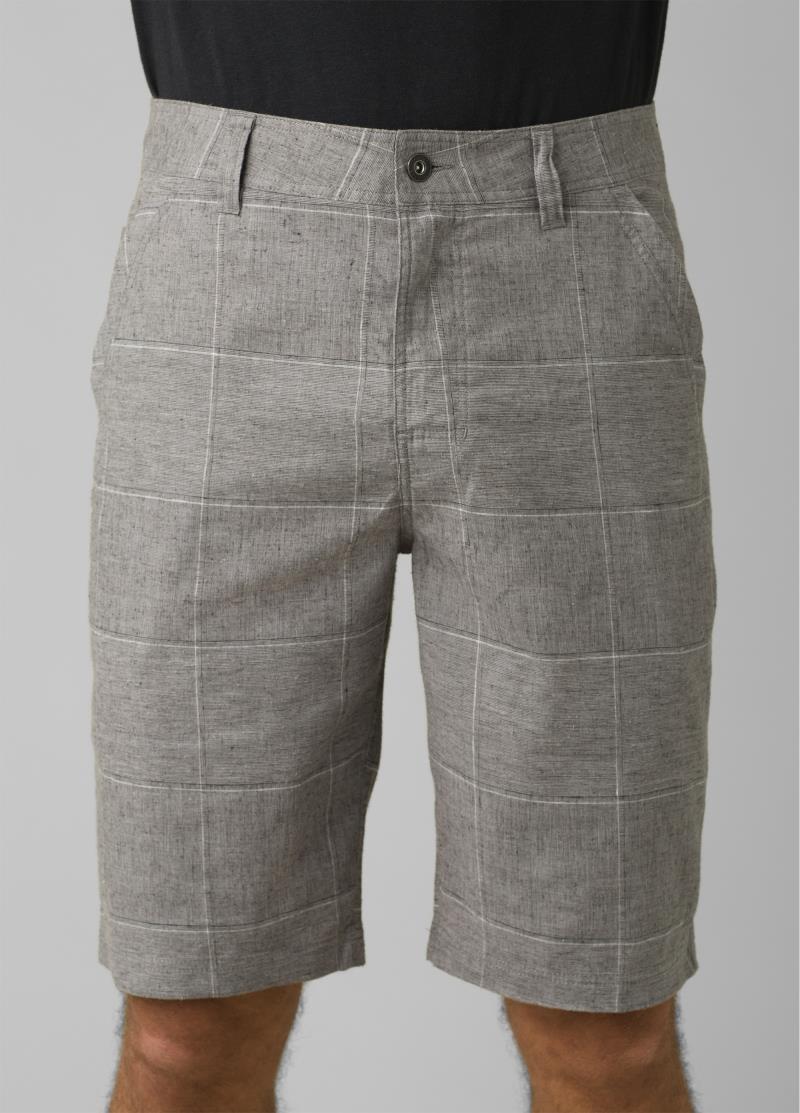 Furrow Shorts, 11" Inseam - Mens - Gravel Plaid 2