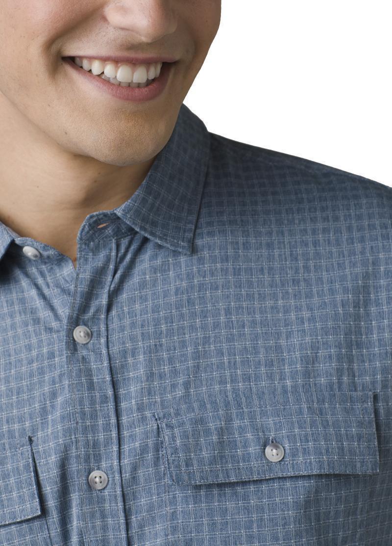 Garvan SS Shirt - Mens - Antique Blue 4