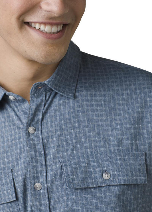 Garvan SS Shirt - Mens - Antique Blue 4