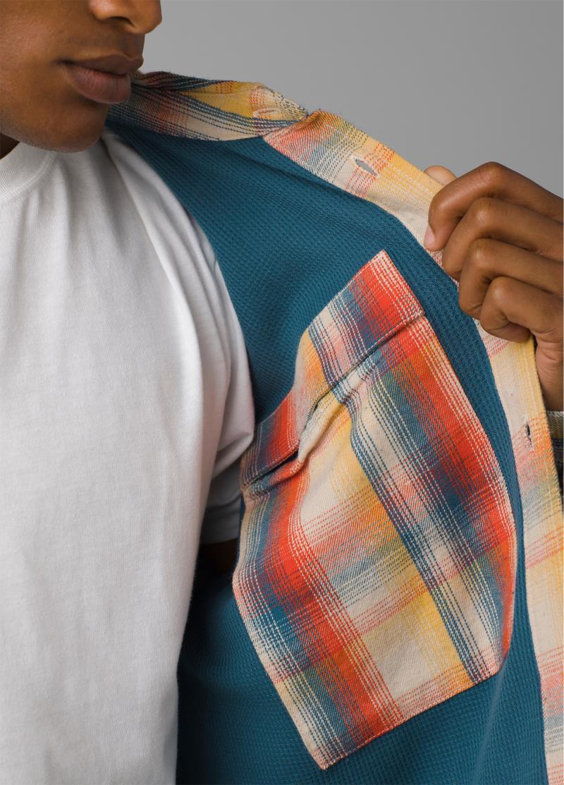 Glover Park Flannel - Mens - stone 1