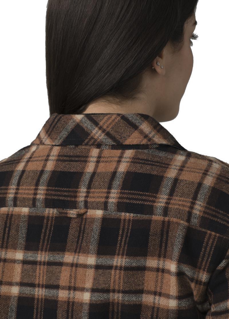 Golden Canyon Flannel - Womens - Sepia 5
