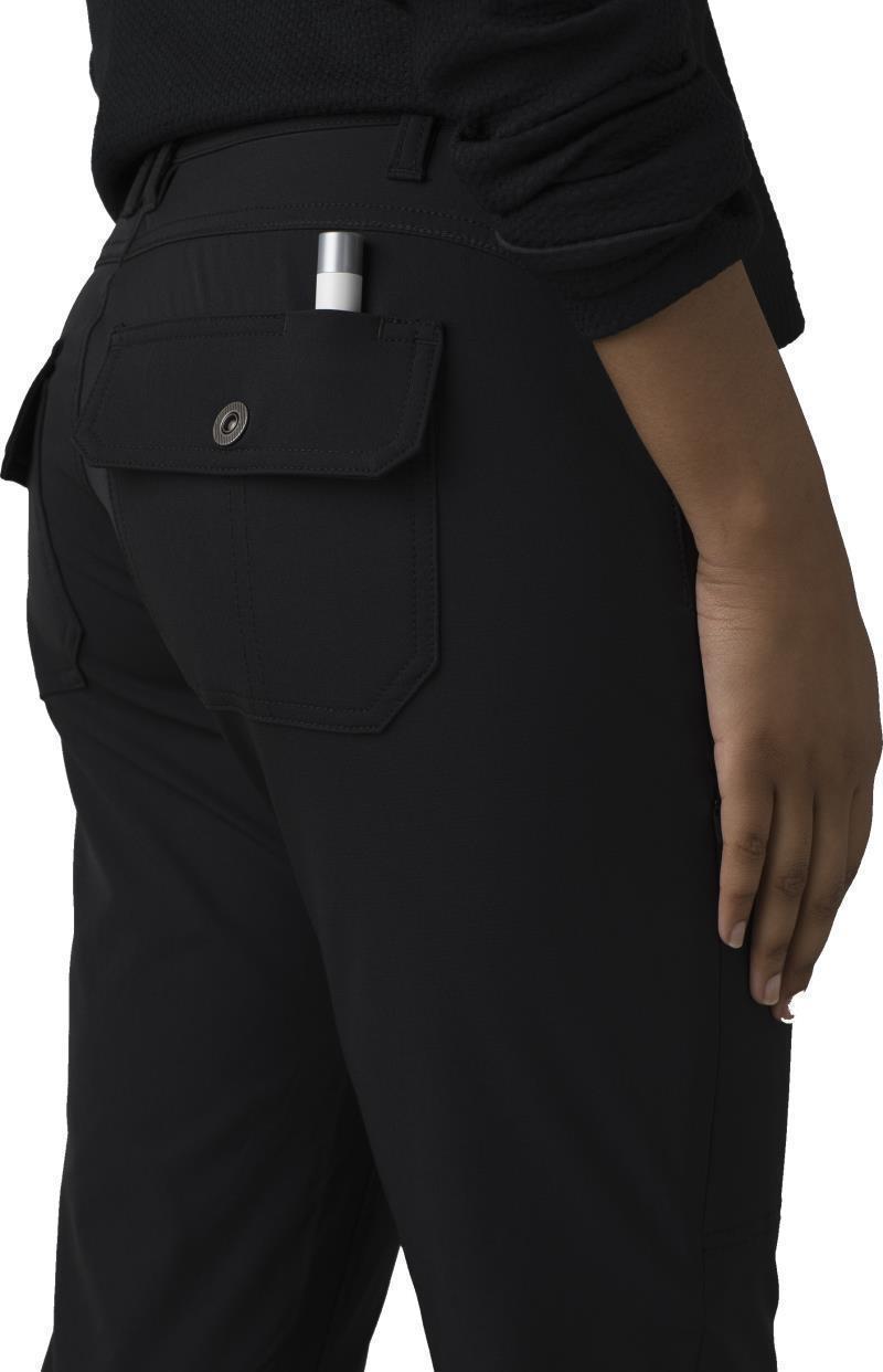 Halle AT Straight Pants, Reg - Womens - Black 8