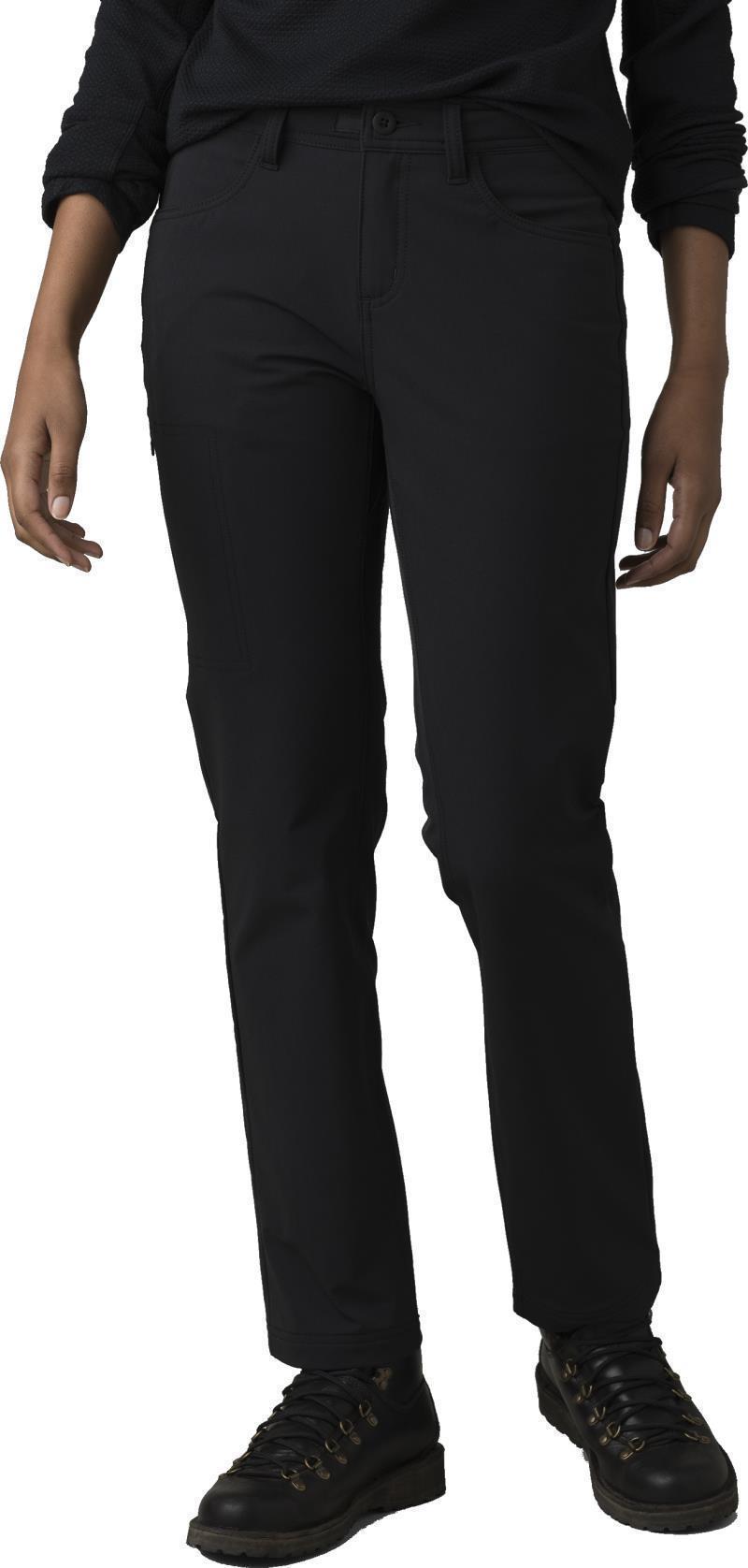 Halle AT Straight Pants, Reg - Womens - Black 2