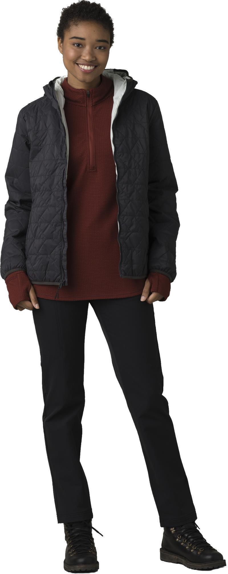 Halle AT Straight Pants, Reg - Womens - Black 4