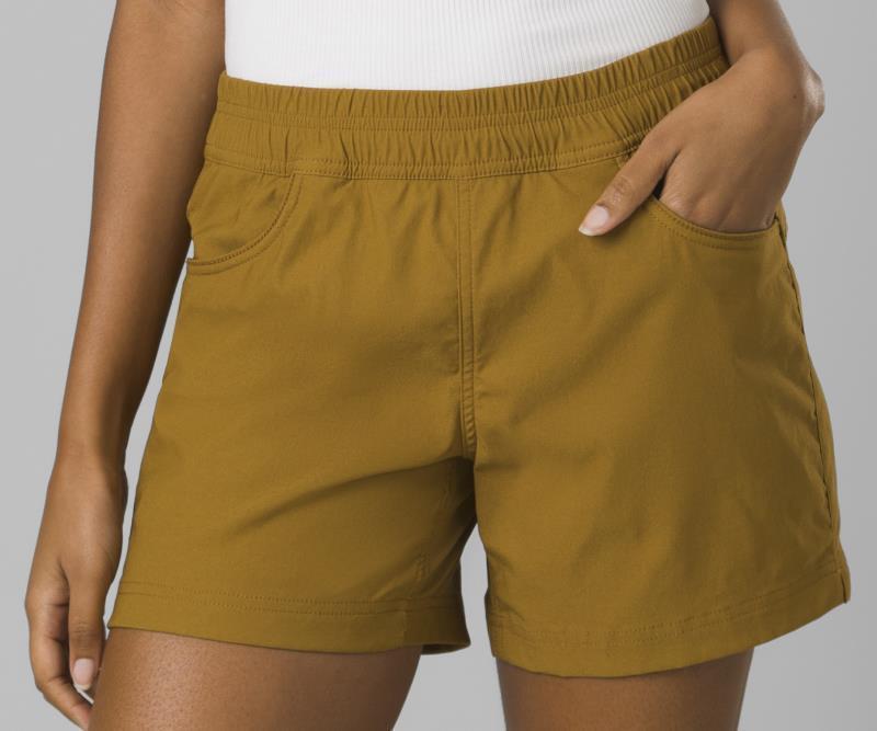 Halle E-Waist Shorts II, 5" Inseam - Womens - Antique Bronze 2