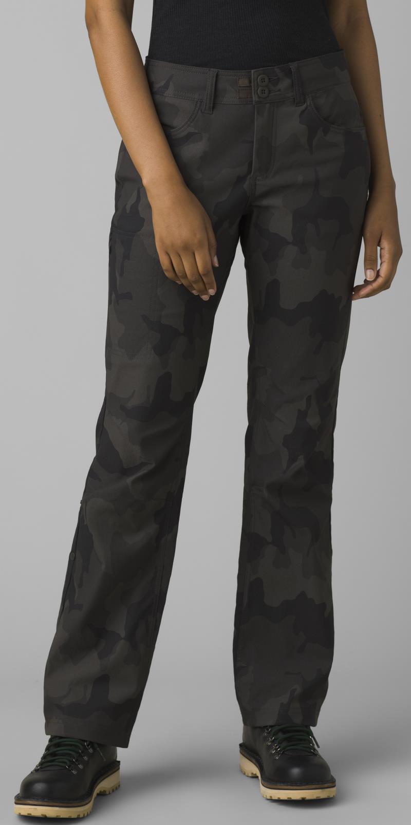 Halle Pants II, Short - Womens - Charcoal Camo 2