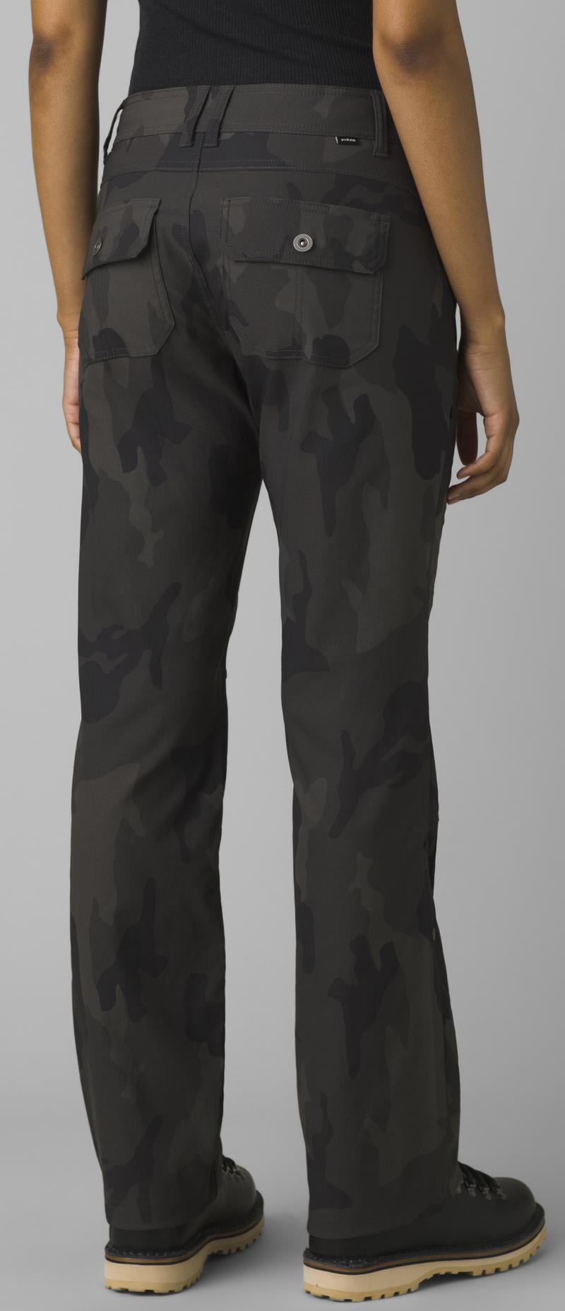 Halle Pants II, Short - Womens - Charcoal Camo 3