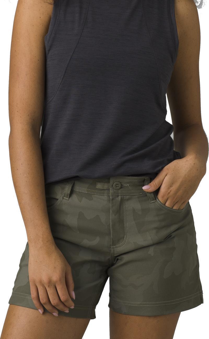 Halle Shorts II, 5" Inseam - Womens - Sage Camo 2