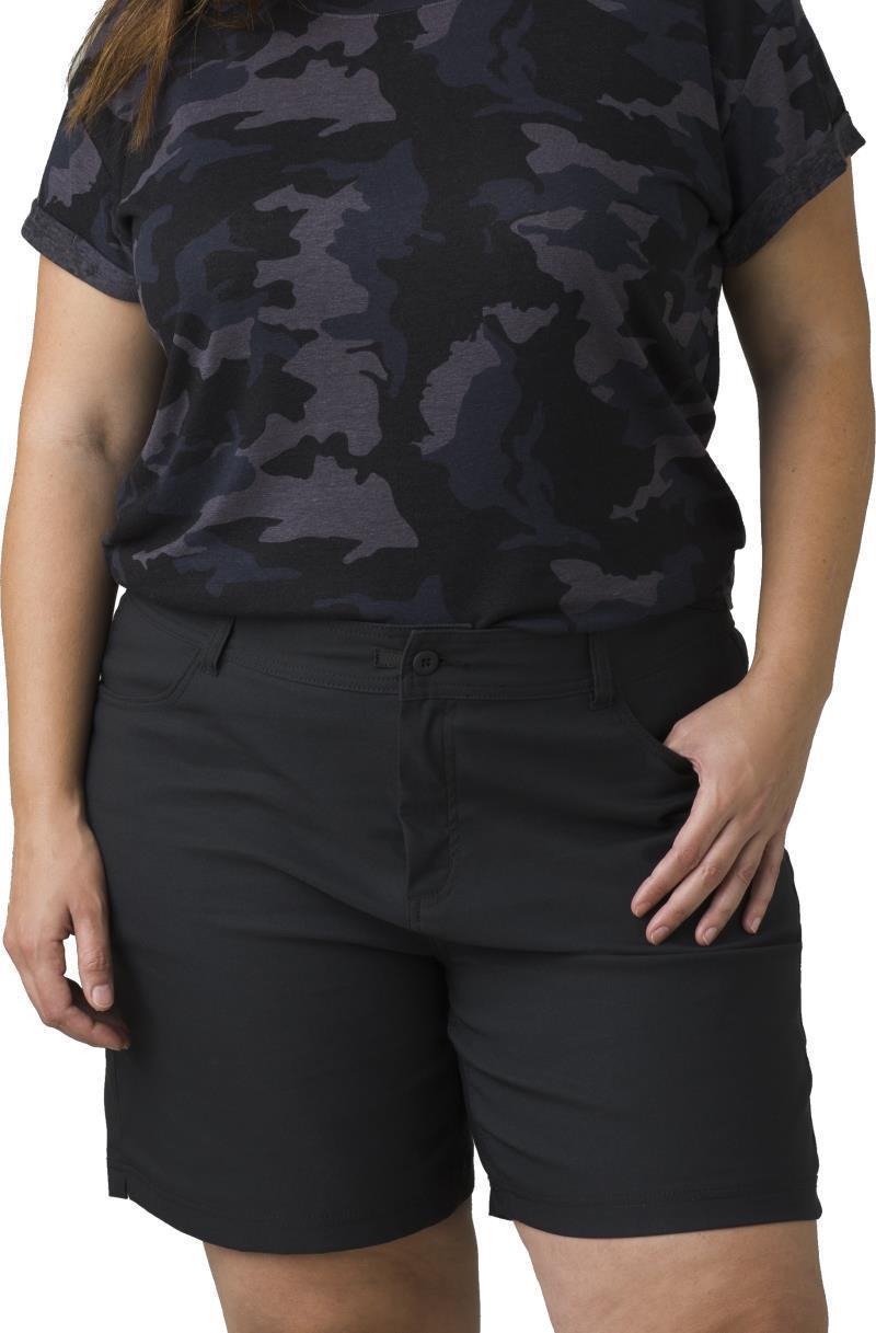 Halle Shorts Plus II, 7" Inseam - Womens - Black 2