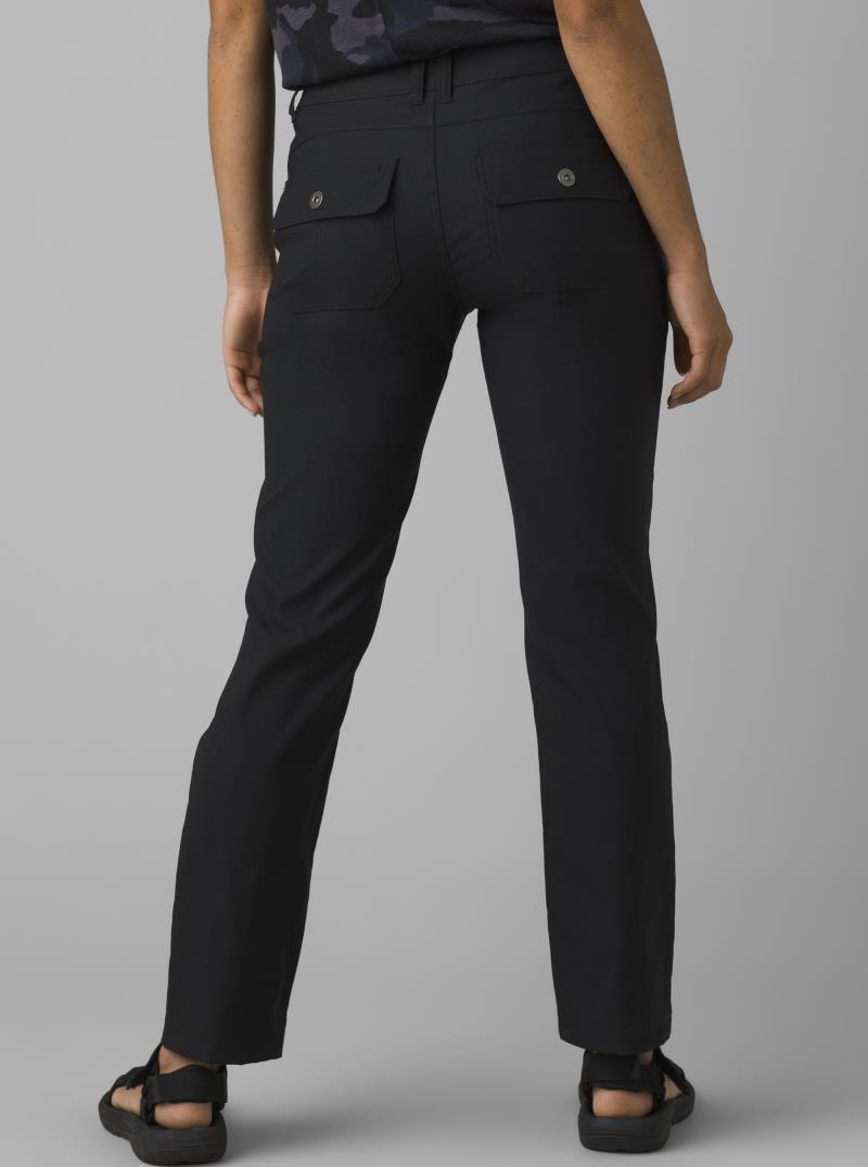 Halle Straight Pants II, Reg - Womens - Black 3