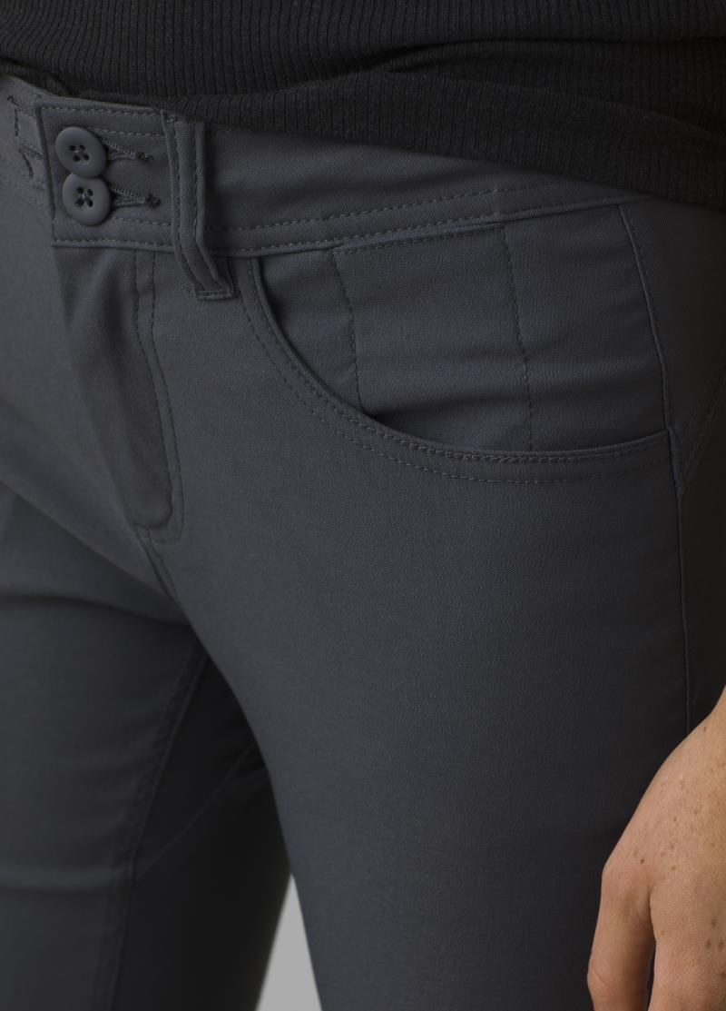 Halle Straight Pants II, Tall - Womens - coal 1